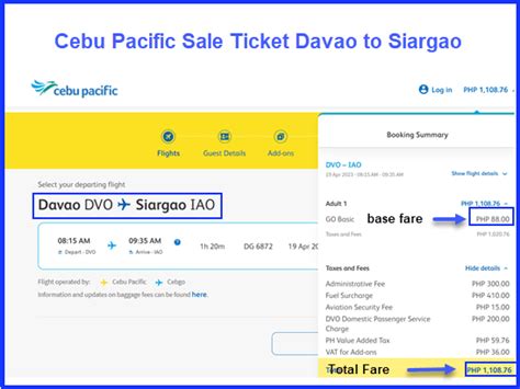 manila to siargao ticket price